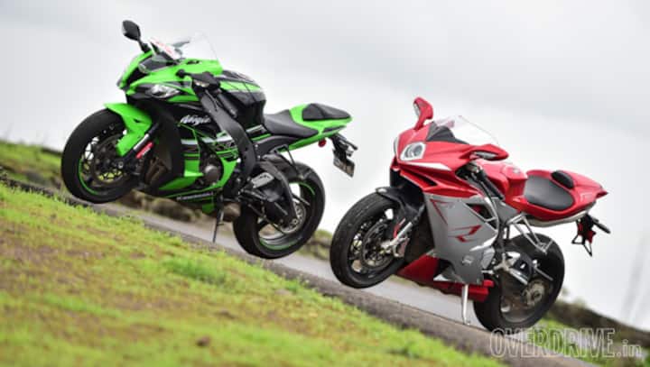 Comparo: Kawasaki Ninja ZX-10R vs MV Agusta F4