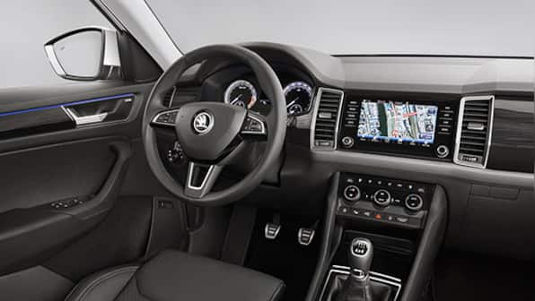 Skoda Kodiaq interior images revealed