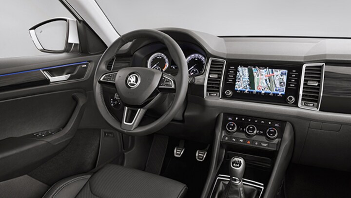 Skoda Kodiaq interior images revealed