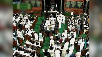 Demonetisation protests disrupt Lok Sabha proceedings for 5th consecutive day