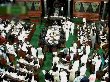 The bill, which has already been passed by the Lok Sabha, provides for a Constitutional status to NEET which is intended to be introduced in the academic session next year. (File image of an ongoing Lok Sabha session) PTI