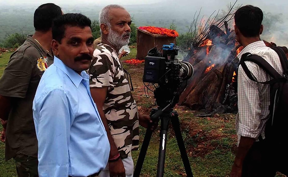 Hemraj Meena, guide and naturalist at the funeral of Machhli in Ranthambore. The death of the tigress made national headlines in India. Firstpost / Hemraj Meena Hemraj Meena, guide and naturalist at the funeral of Machhli in Ranthambore. The death of the tigress made national headlines in India. Firstpost / Hemraj Meena