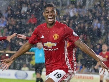 Jose Mourinho has hailed Marcus Rashford's impact on Manchester United this season. AFP