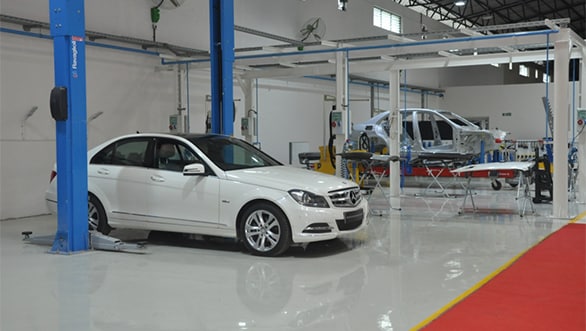 Mercedes-Benz India body repair training facility inaugurated in Chinchwad- Auto News , Firstpost