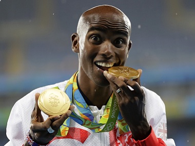 Rio Olympics 2016: Mo Farah completes historic 'double double', wins gold in 5,000m Rio Olympics 2016: Mo Farah completes historic 'double double', wins gold in 5,000m