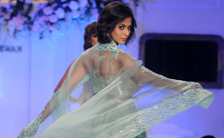 Designer Rebecca Dewan has just launched her label and she held a fashion show to display her collection. Sachin Gokhale/Firstpost Designer Rebecca Dewan has just launched her label and she held a fashion show to display her collection. Sachin Gokhale/Firstpost