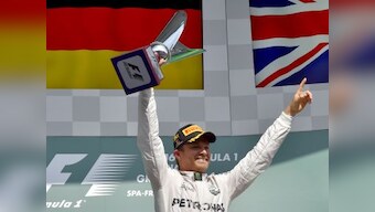 Formula One: Nico Rosberg wins chaotic Belgian Grand Prix, Lewis Hamilton finishes third