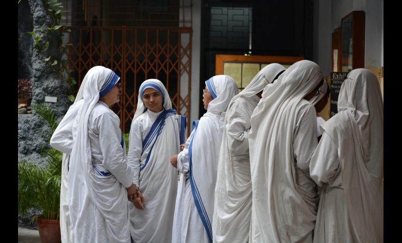 Novices and nuns at the
