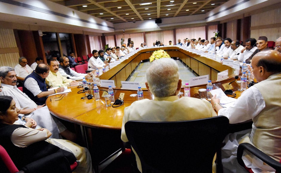 Prime Minister Modi pointed out at the all-party meet that the government is following a five-point agenda to address the Kashmir issue which not only targets security concerns but also includes parallel action on comprehensive development to stem discontent among the people. PTI Prime Minister Modi pointed out at the all-party meet that the government is following a five-point agenda to address the Kashmir issue which not only targets security concerns but also includes parallel action on comprehensive development to stem discontent among the people. PTI