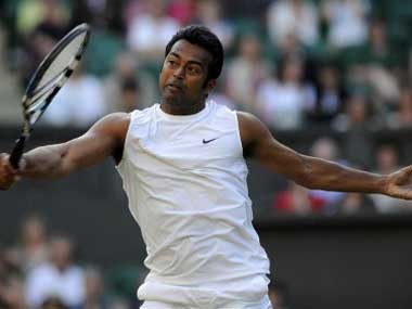 Leander Paes. AFP 