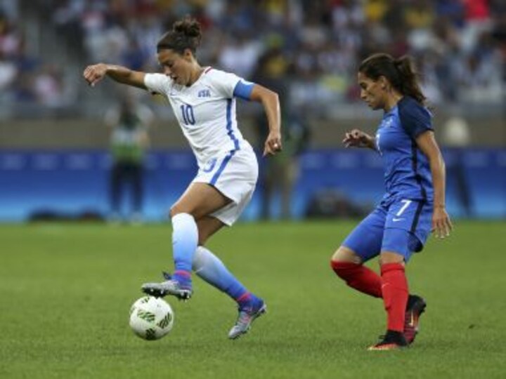 Rio Olympics 2016 football roundup: Carli Lloyd, Marta lead USA, Brazil into last eight