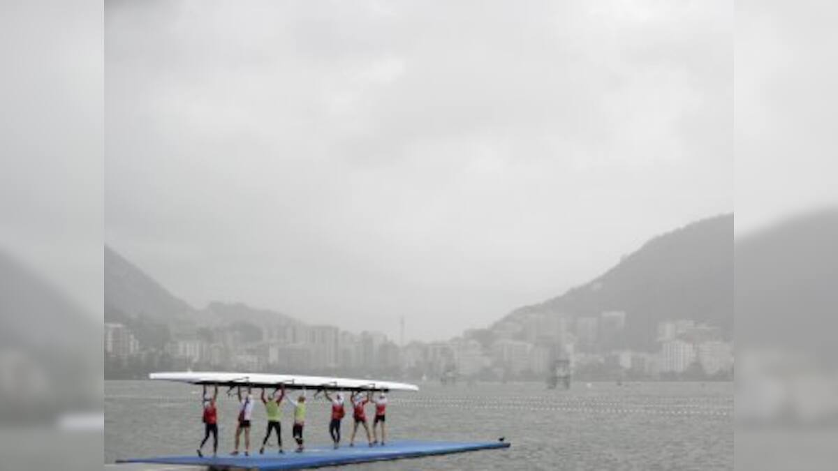 Olympics 2016: Bad weather puts wet blanket on Rio Games; rowing ...