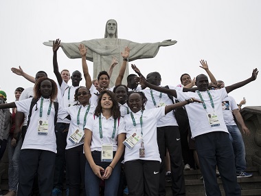 Rio Olympics 2016: The refugee team now have a flag, anthem of their own Rio Olympics 2016: The refugee team now have a flag, anthem of their own
