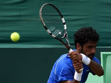 File photo of Saketh Myneni. AFP