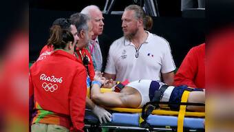 Rio Olympics 2016: Watch Samir Ait Said's horror landing