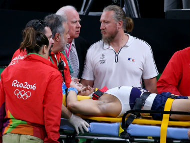 Rio Olympics 2016: France's Samir Ait Said suffers horror injury during men's vault heats Rio Olympics 2016: France's Samir Ait Said suffers horror injury during men's vault heats