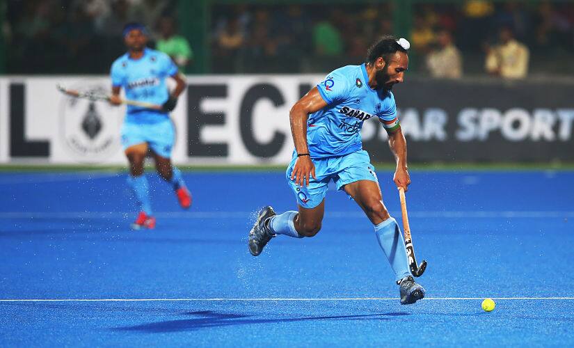 Sardar Singh, as per team coach Roelant Oltmans, might not play centre midfield but could be up there with the forwards. Getty