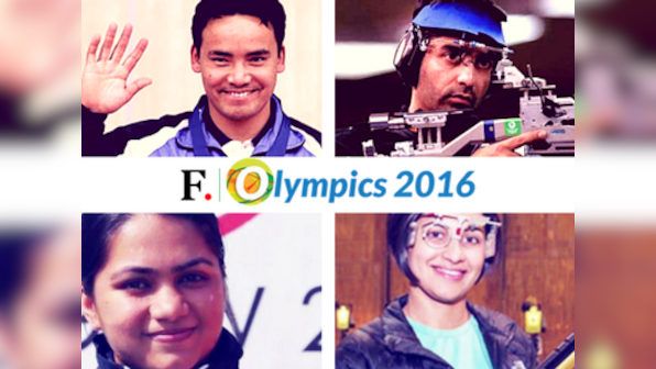 India at Rio Olympics 2016: Shooting contingent carries hopes of a double-digit medal tally