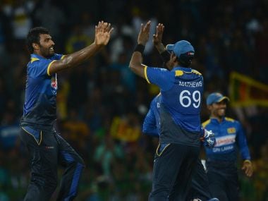Angelo Mathews produced a fantastic all-round performance as Sri Lanka beat Australia in the 2nd ODi to level the series. AFP