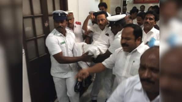 TN Speaker P Dhanpal refuses to revoke the suspension order of 80 DMK legislators from the assembly