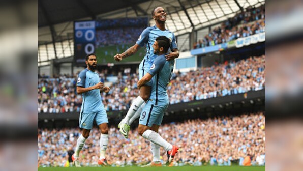 Raheem Sterling double maintains Pep Guardiola's perfect Manchester City record