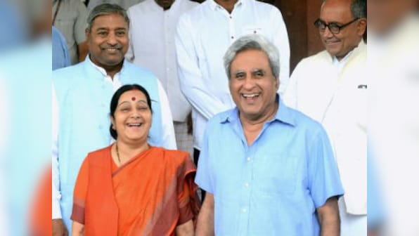 Sushma Swaraj's picture with her husband on Twitter will put a smile on your face