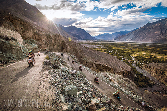 Eleven TVS Scooty Zest 110s conquer Khardung La Eleven TVS Scooty Zest 110s conquer Khardung La