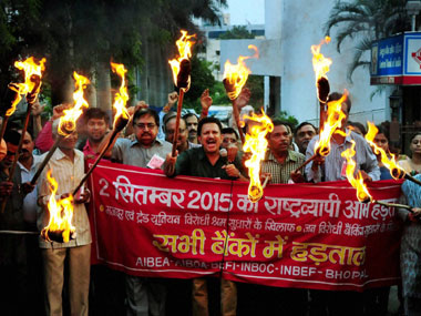 Central trade unions to go on general strike on 2 September against Centre's labour reforms Central trade unions to go on general strike on 2 September against Centre's labour reforms