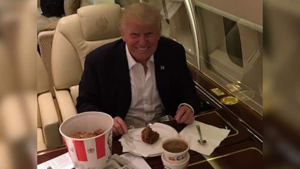 Donald Trump's 'chicken tweet' and the picture that speaks two thousand words