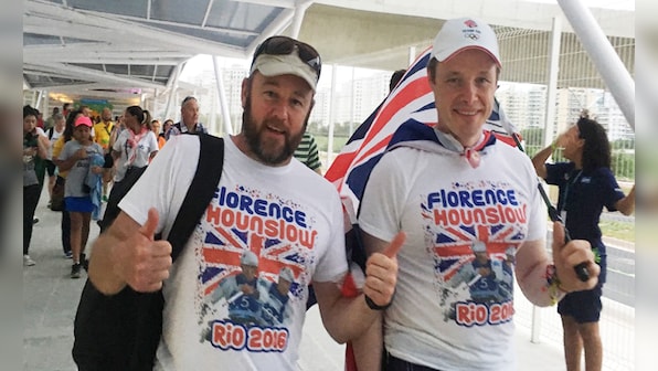 Humans of Olympics: Meet Scots Stewart and George, in Rio to cheer their canoeist friends