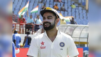 Virat Kohli congratulates coach Raj Kumar Sharma for Dronacharya award