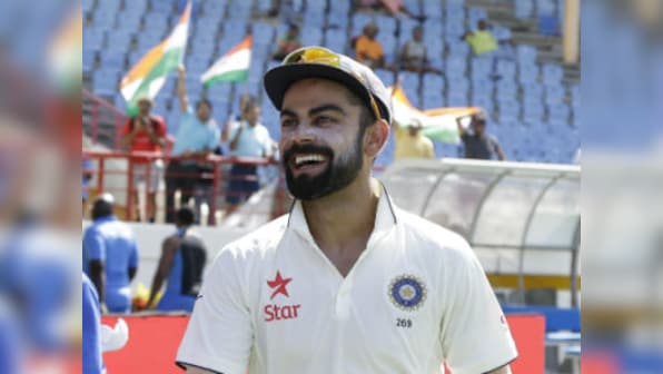 Virat Kohli congratulates coach Raj Kumar Sharma for Dronacharya award