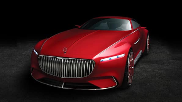 Fast and luxurious: Vision Mercedes-Maybach 6 concept