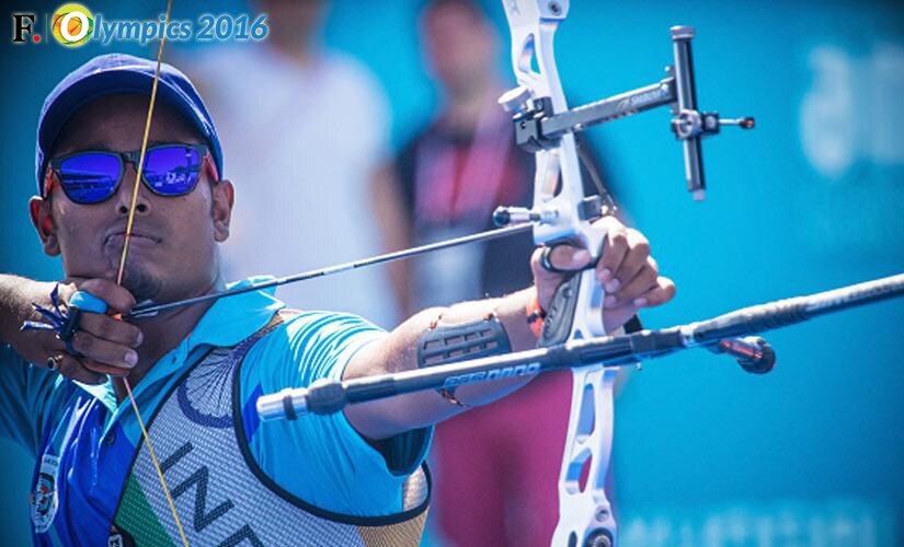Atanu Das at Rio 2016. Getty Images 