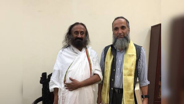 Sri Sri meets Muzzaffar Wani: Dialogue may not sustain but certainly rouses curiosity