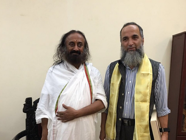 Sri Sri meets Muzzaffar Wani: Dialogue may not sustain but certainly rouses curiosity Sri Sri meets Muzzaffar Wani: Dialogue may not sustain but certainly rouses curiosity