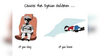 Lambs of war: Omran Daqneesh and Aylan Kurdi depict two sides of the Syrian reality