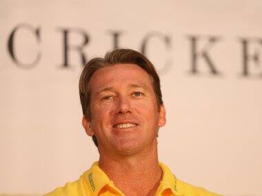 File photo of former international cricketer Glenn McGrath. Getty