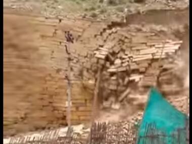 Watch: Jaisalmer's Golden Fort suffers major wall collapse