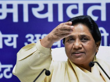 File image of BSP chief Mayawati. PTI