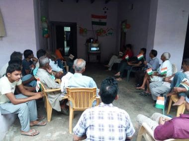This image was said to be from the village of Nagla Fatela. The PMO later deleted the tweet. Image courtesy: @kapsology