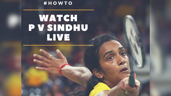 PV Sindhu’s gold medal match: When does it start, where to watch live TV and online coverage