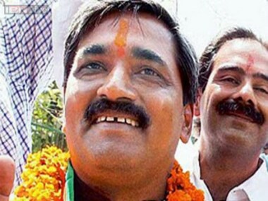 BJP Delhi unit holds demonstration over suppression of CAG report on advertisements by AAP