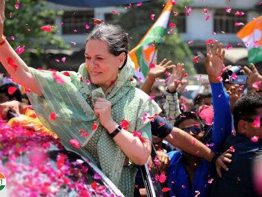 File image of Sonia Gandhi. Twitter/@INCIndia