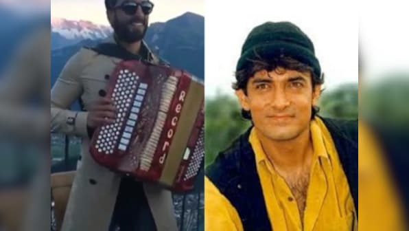Watch: Ranveer Singh paid a really funny homage to 'Raja Hindustani' in Switzerland