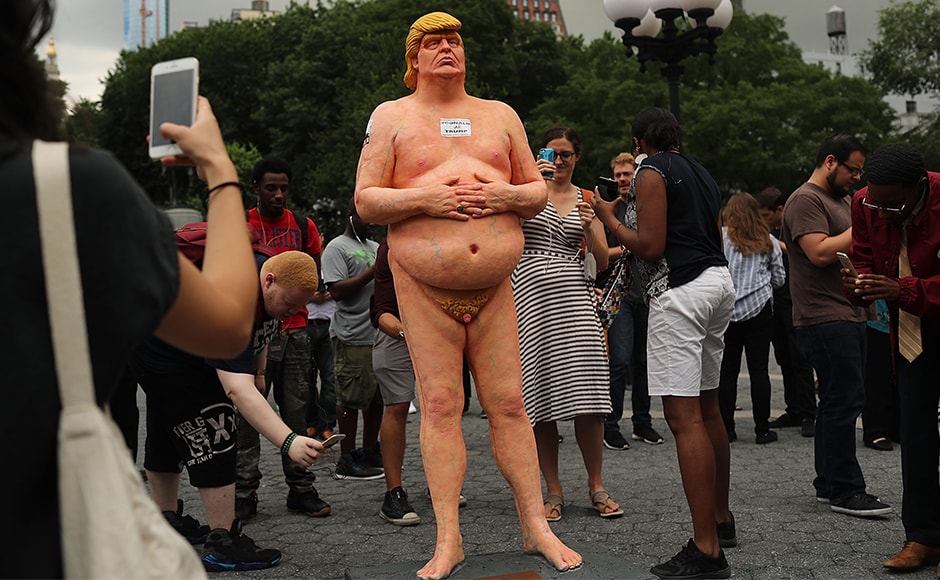 Naked Donald Trump Statue Up For Auction On Ebay