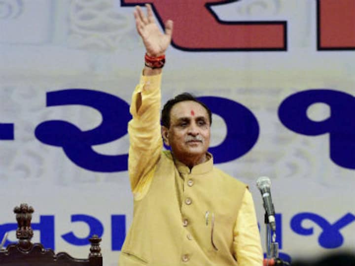 Vijay Rupani accuses Congress of creating rift between different communities in Gujarat