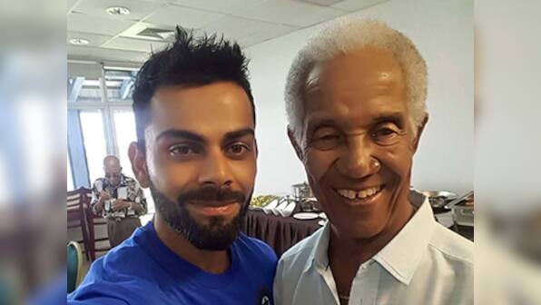 India vs West Indies: Virat Kohli spends a 'blessed' afternoon with Sir Garfield Sobers