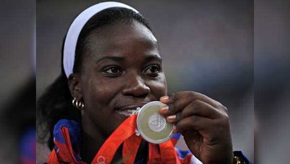 Cuban discus thrower stripped of her Beijing Olympic silver after failing retroactive drug test