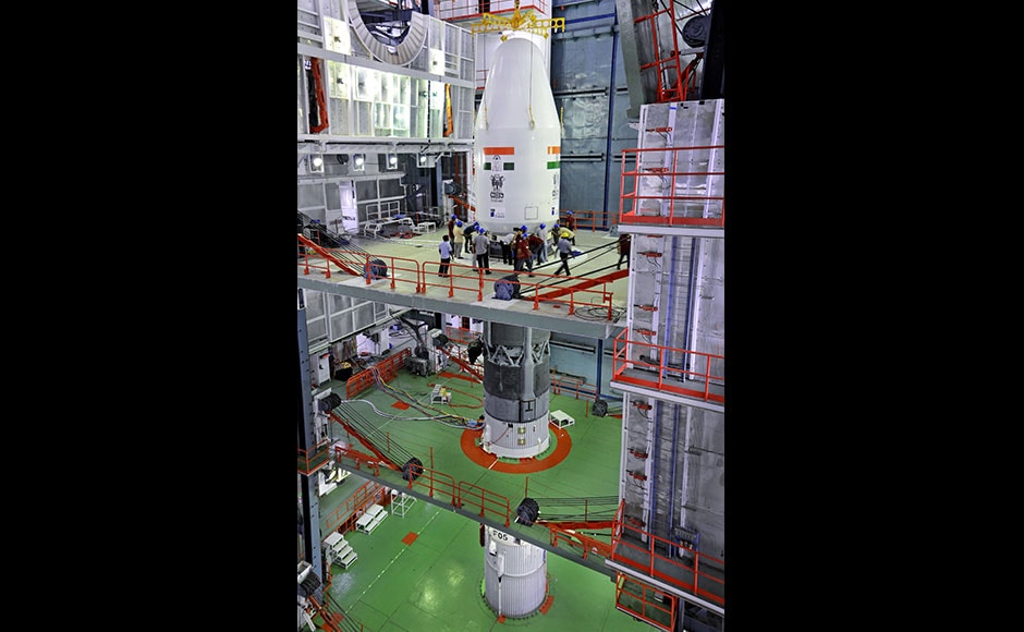 GSLV-F05 is the flight in which the indigenously developed Cryogenic Upper Stage (CUS) will be carried on-board for the fourth time during a GSLV flight. (Photo: Isro) GSLV-F05 is the flight in which the indigenously developed Cryogenic Upper Stage (CUS) will be carried on-board for the fourth time during a GSLV flight. (Photo: Isro)